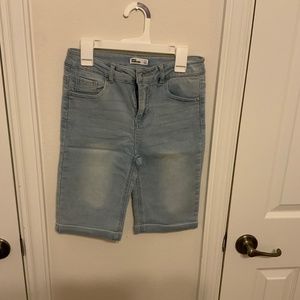 Girl jeans short
